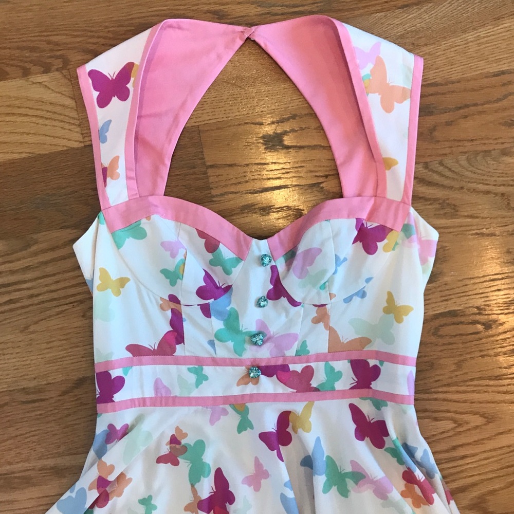 GORGEOUS Hi Low Butterfly Dress - Picture 3 of 8